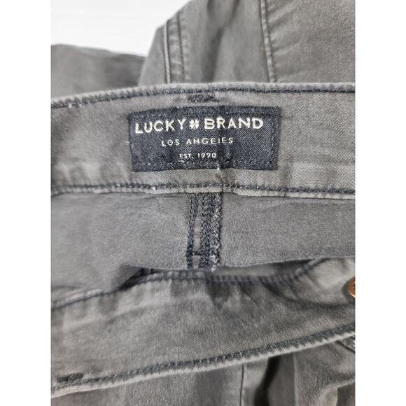 Lucky Brand The Cargo Pant Gray 5 Pocket 34 - Picture 4 of 4